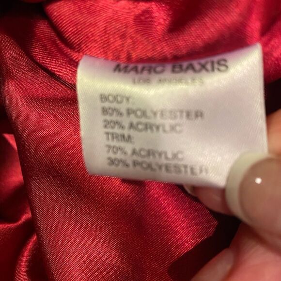 Baxis Vintage Faux Fur Jacket Size Large - Picture 10 of 10